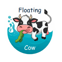 Floating Cow